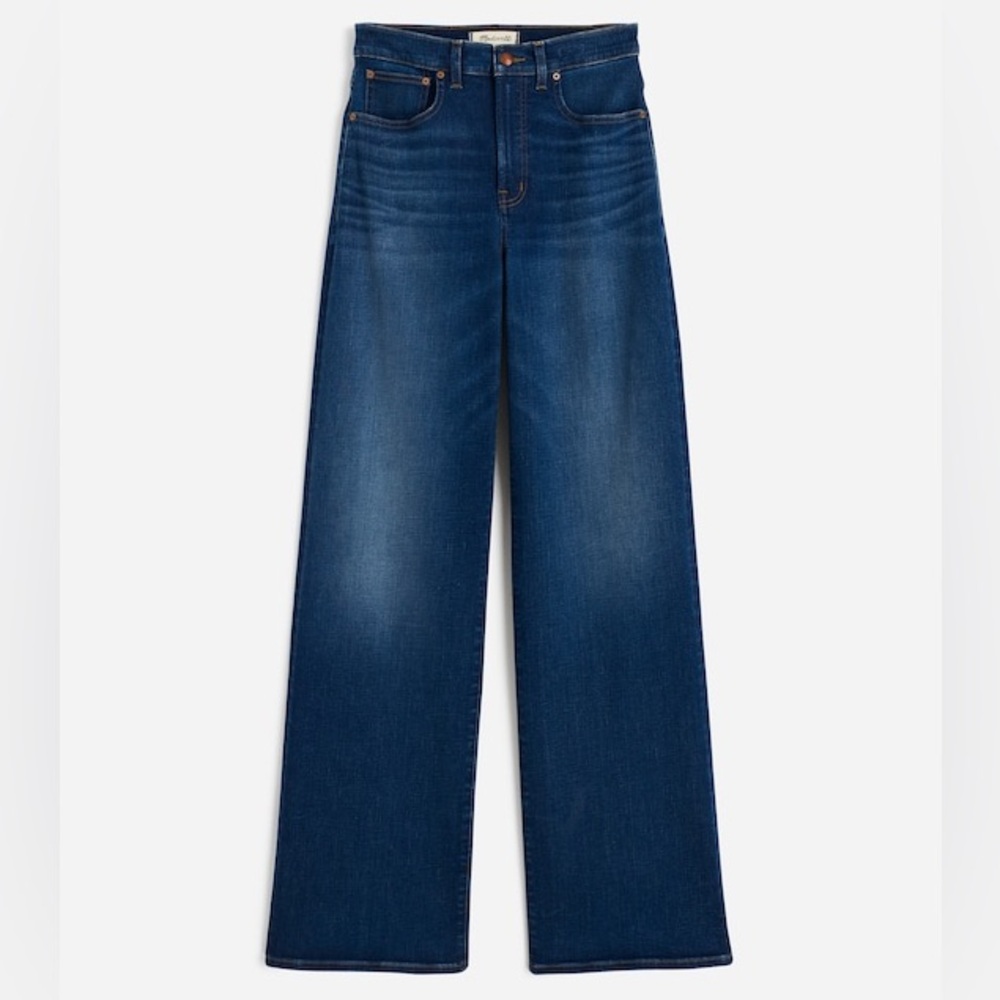Madewell Perfect Vintage Wide Leg Crop Jean (curvy 27)